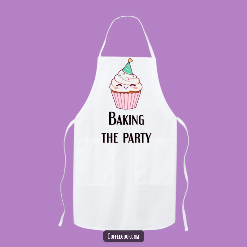 Funny Winking Cupcake Apron - Baking Fun, Perfect Funny Gift