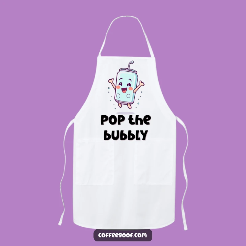 Funny Soda Can Leap Apron - Kitchen Exhilaration, Great Funny Gift