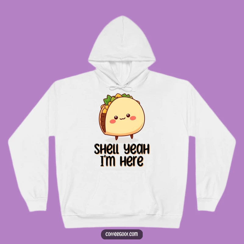 Funny Taco Hoodie: Cozy Wiggling Taco Character, Ultimate Humorous Gift for Taco Fans