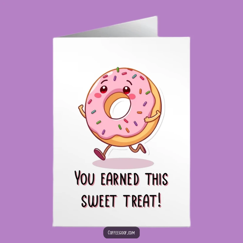 Free Printable Donut Card: Sweet Congratulations Downloadable Gift!