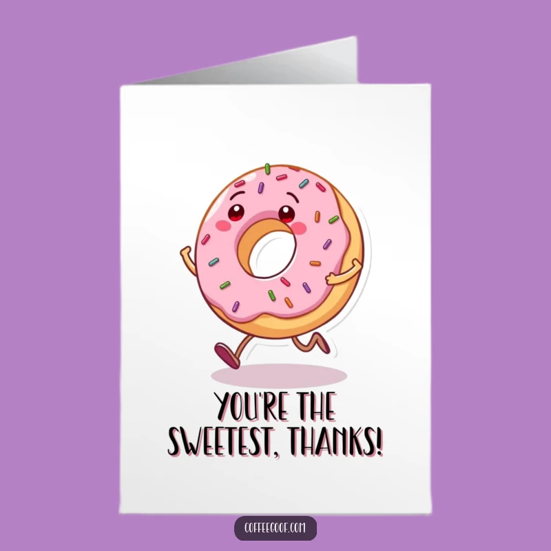 Free Printable Thank You Donut Card: A Delightfully Funny Downloadable Gift!