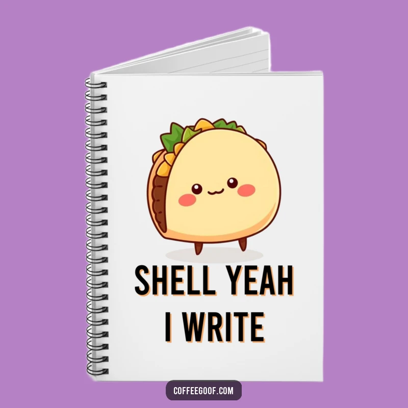Funny Taco Notebook: Wiggling Taco Character, Hilarious Journal for Foodie Ideas