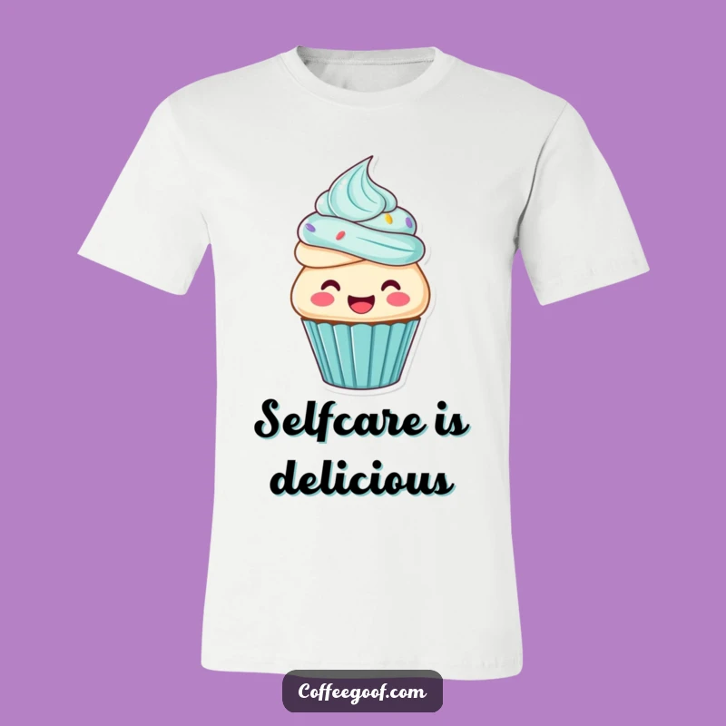 Funny Cupcake Frosting T-Shirt - Playful Dessert Graphic Tee
