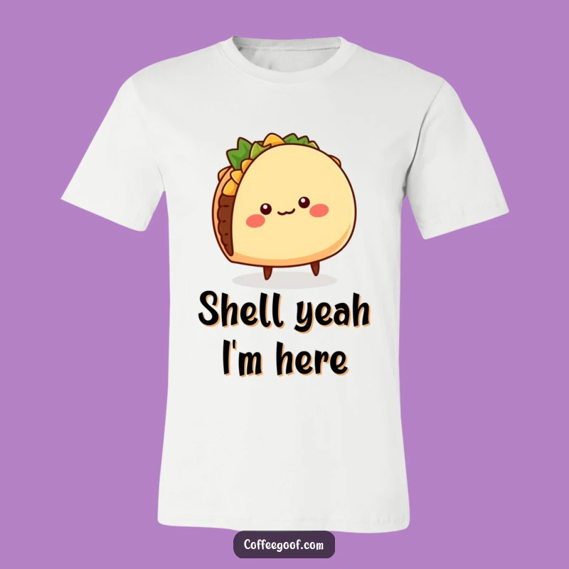 Funny Taco T-Shirt: Wiggling Taco Character, A Hilarious Outfit for Food Lovers